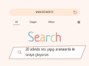 20 Adımda Seo Yapıp Aramalarda ilk Sıraya Çıkıyorum