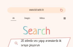 20 Adımda Seo Yapıp Aramalarda ilk Sıraya Çıkıyorum